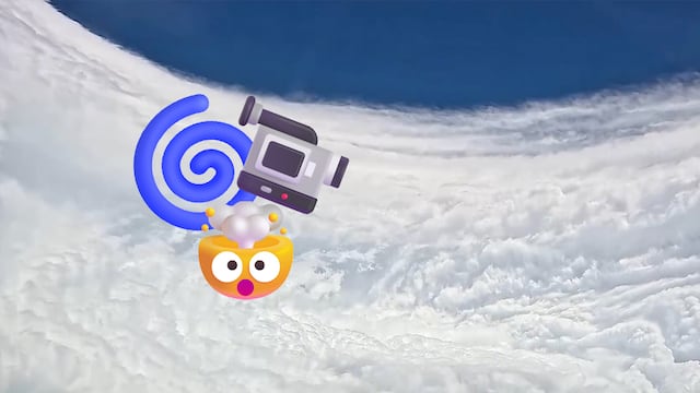 Video de cazahuracanes revela cómo se ve dentro del ojo del huracán Polo