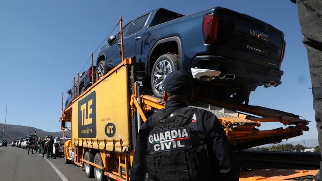 Transportista en carretera de Michoacán