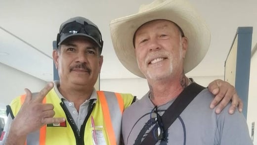 James Hetfield, vocalista de Metallica, visita Sonora por cacería