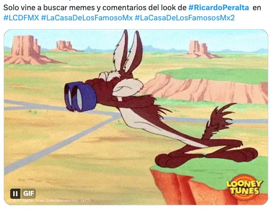 Los memes de Ricardo Peralta por su look en La Casa de los Famosos México 2024