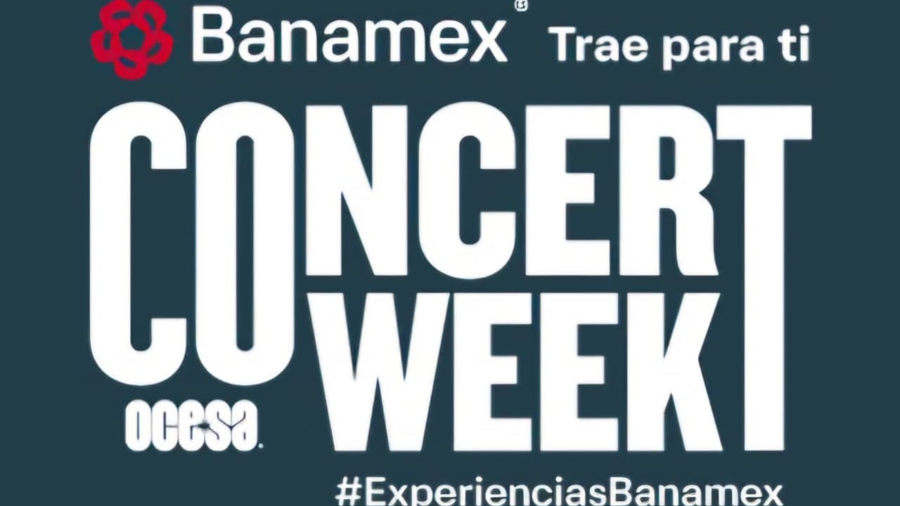OCESA regresa con Concert Week: boletos 2x1 del 17 al 24 de agosto
