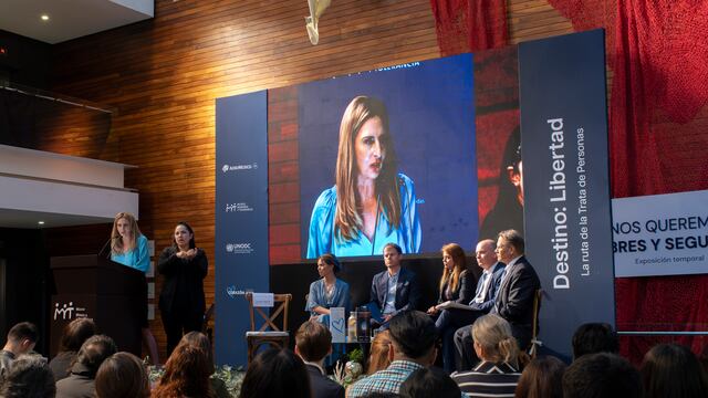 Evento; Destino: Libertad. La ruta de la trata de personas
