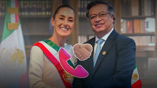 Sheinbaum conversó con Petro sobre América Latina y crisis en Medio Oriente