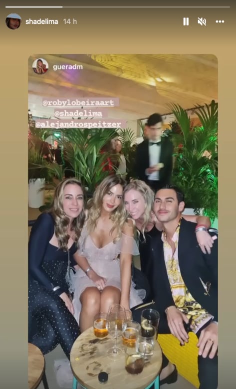 Alejandro Speitzer y Shannon de Lima.