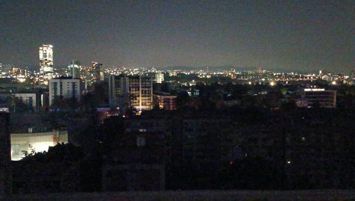 Apagón al Sur de la CDMX