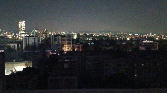 Apagón al Sur de la CDMX