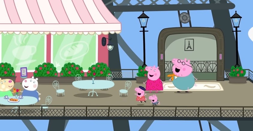 Peppa Pig visita París