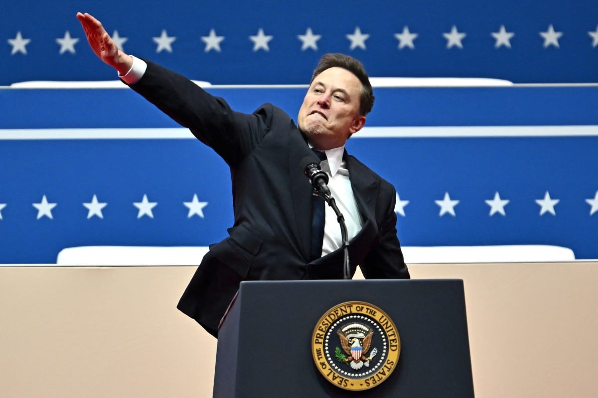 Elon Musk es acusado de hacer el saludo Nazi en acto de investidura de Donald Trump