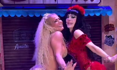 Niurka y Maribel Guardia en Lagunilla mi Barrio