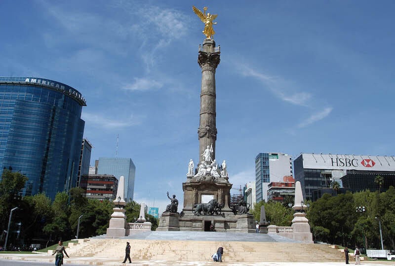 Así luce la Victoria Alada en el Paseo de la Reforma
