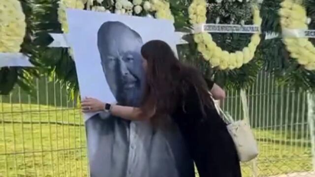 Así fue la despedida de la hija de Mauricio Fernández tras su muerte