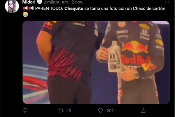 Memes de Checo Pérez en el GP de México