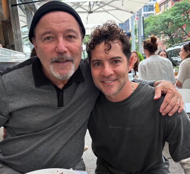 Rubén Blades junto a David Bisbal