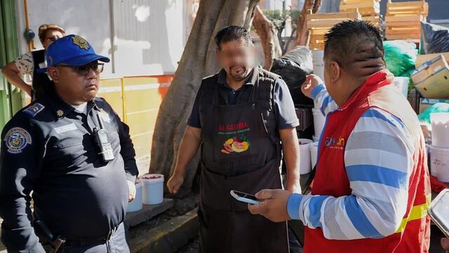 Operativo en la zona Copilco Universidad de la alcaldía Coyoacán