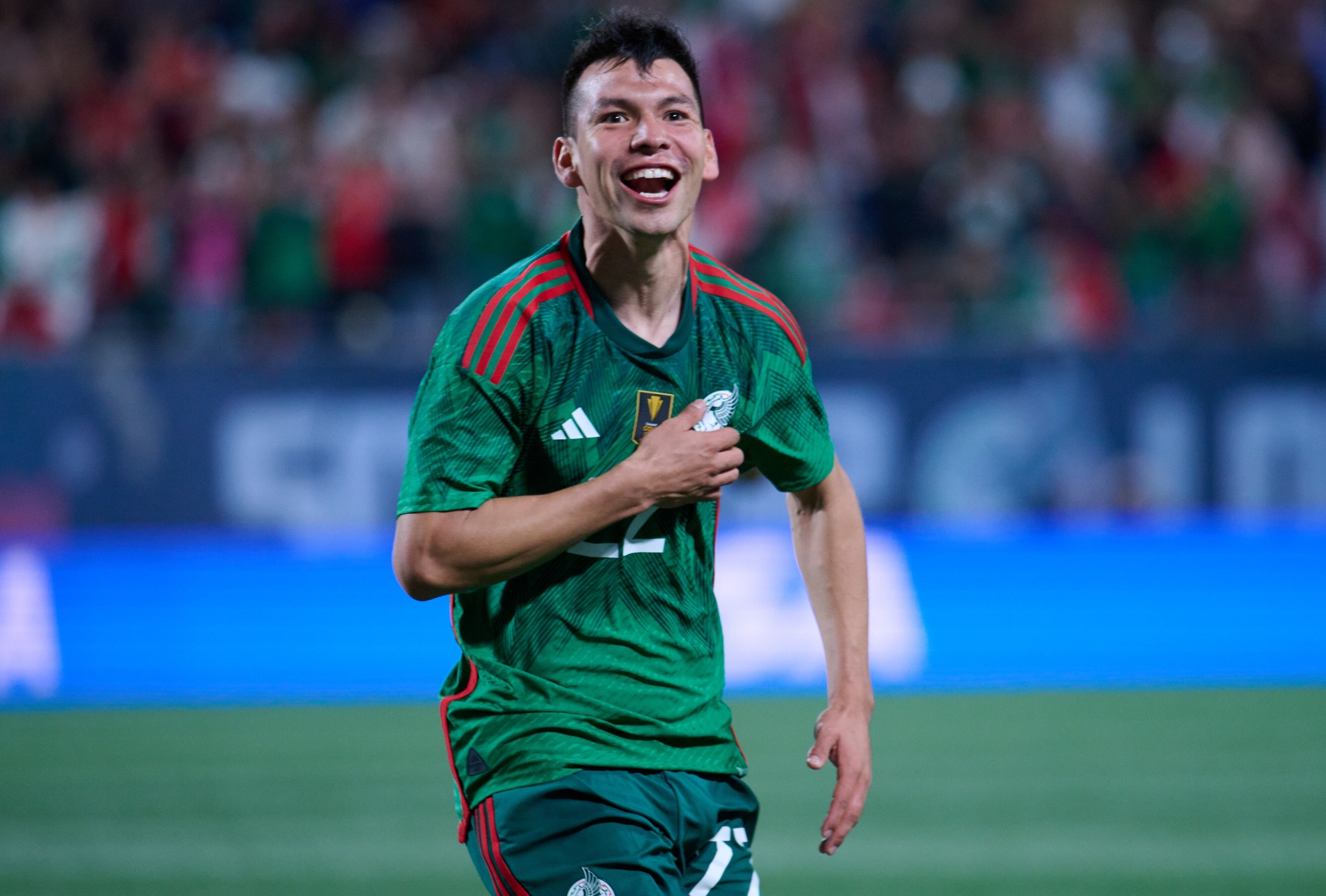 Chucky Lozano con el Tri
