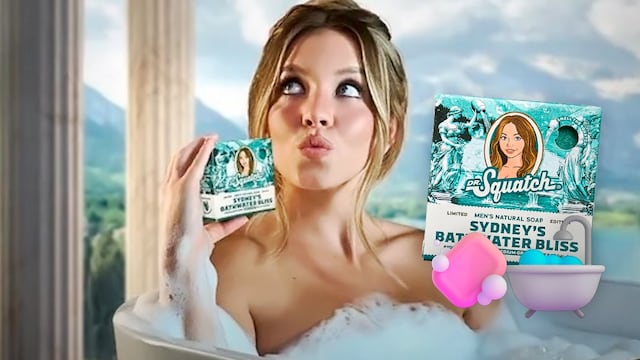 Sydney Sweeney venderá jabones hechos con el agua donde se bañó