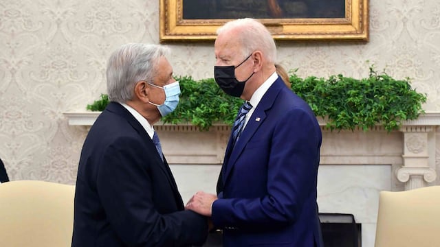 Andrés Manuel López Obrador, Presidente de México, y Joe Biden, Presidente de Estados Unidos, se reunieron en la Casa Blanca.