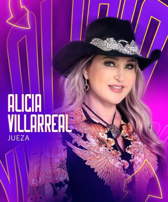 Alicia Villarreal, jueza en El Retador.