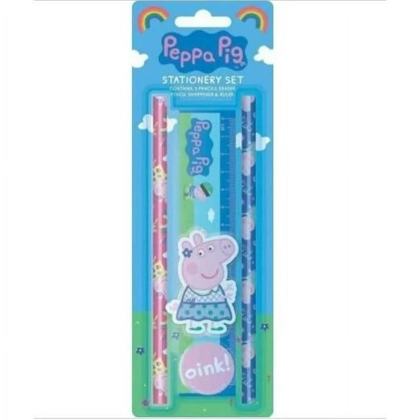 Set de útiles escolares Peppa Pig