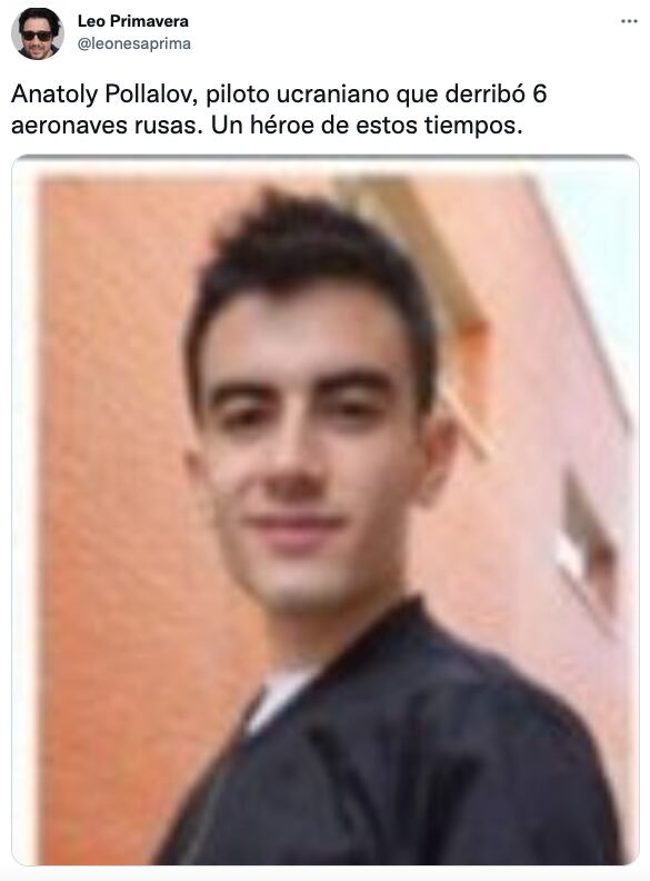 Actor porno es confundido por piloto ucraniano