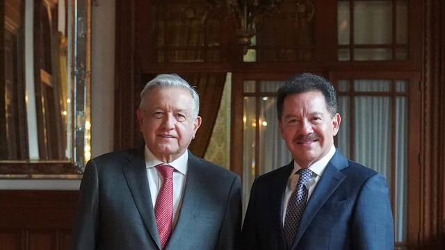 AMLO e Ignacio Mier se reúnen en Palacio Nacional para analizar la agenda legislativa en la Cámara de Diputados