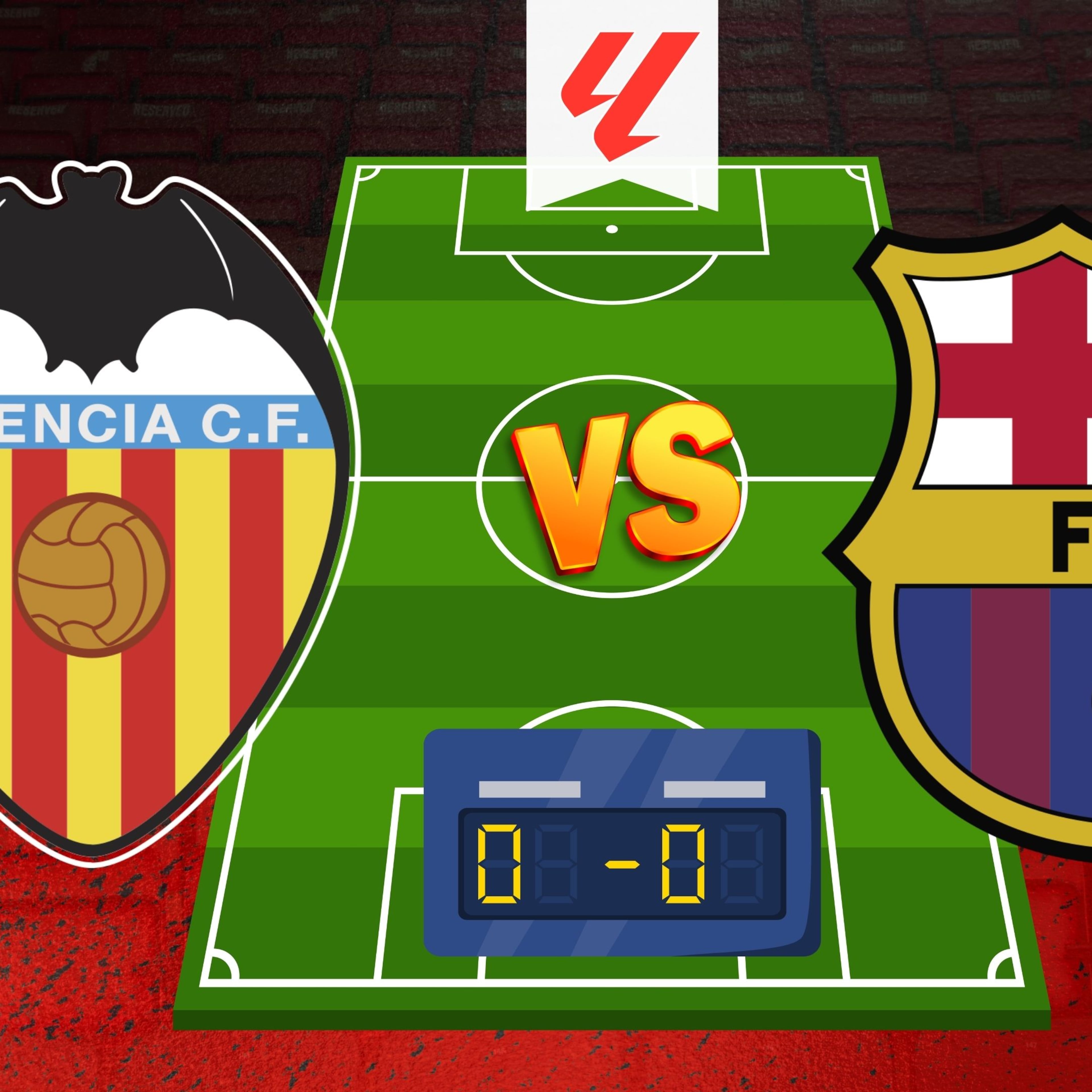 Valencia vs FC Barcelona: Pronóstico y posibles alineaciones del partido de LaLiga
