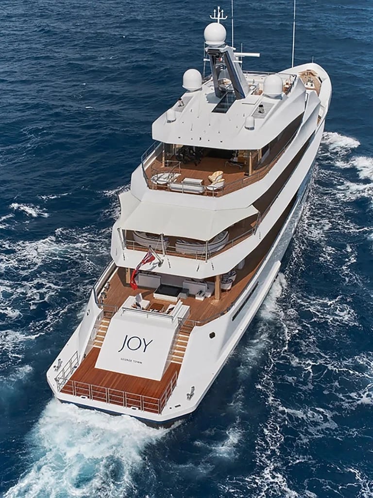 El lujoso yate de Michael