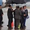 Marco Rubio queda atrapado en tráfico por lluvia en la autopista México-Pachuca
