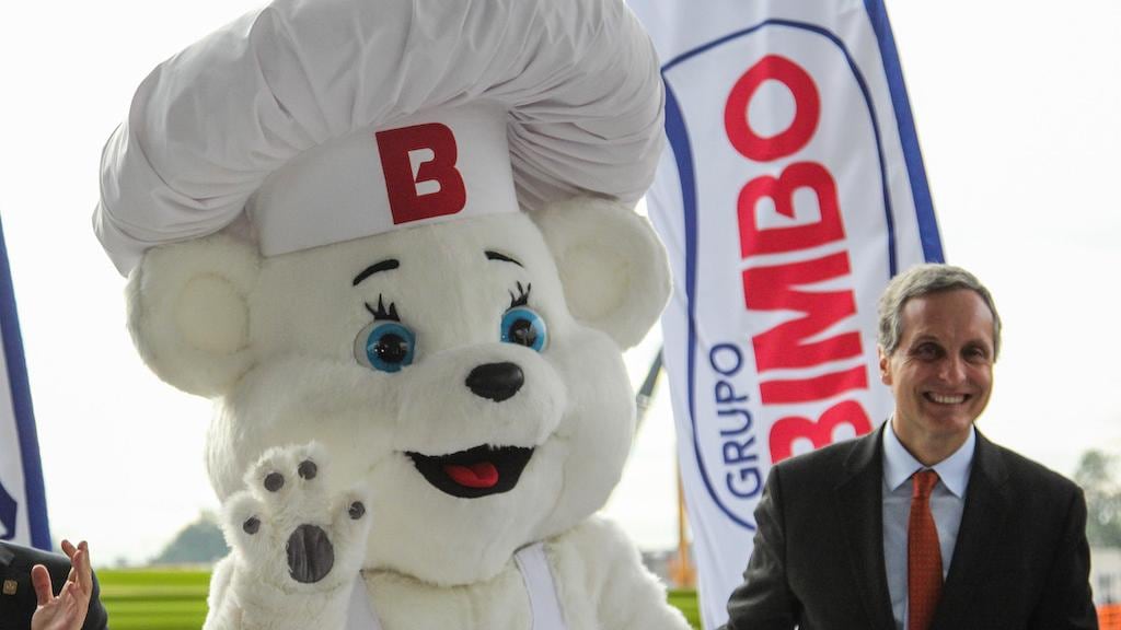Botarga y Daniel Servitje, director general de Bimbo