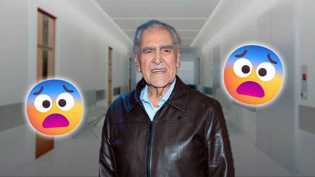 Eric del Castillo se someterá a una necesaria cirugía a sus 89 años de edad