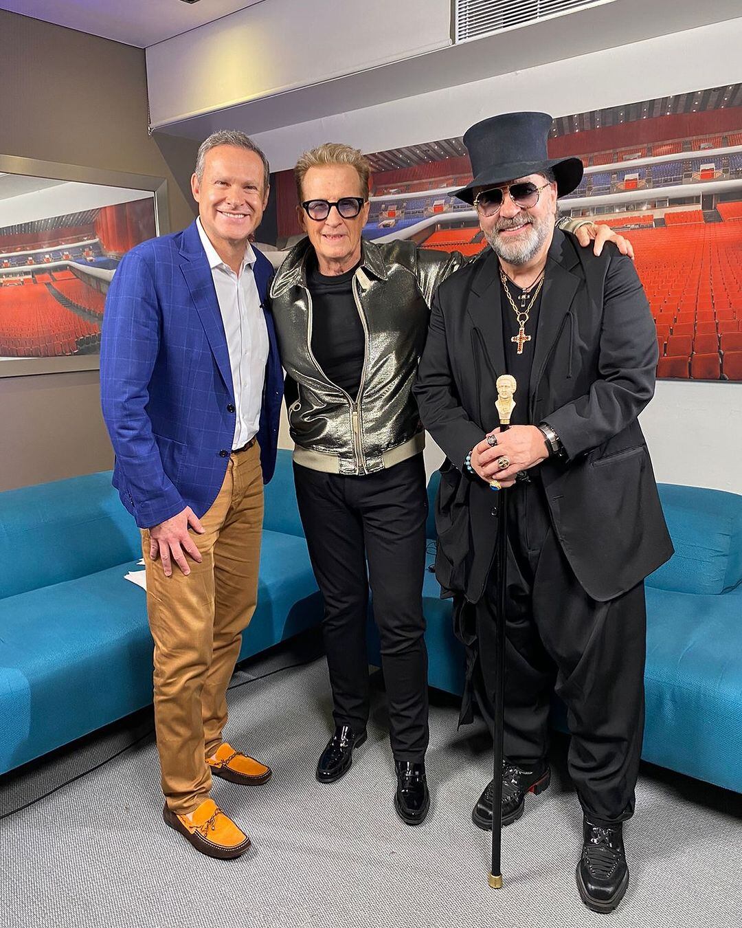 Alan Tacher, Emmanuel y Mijares