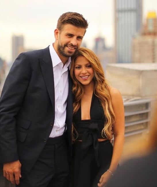 Gerard Piqué y Shakira