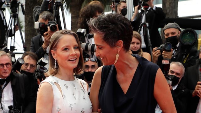 Jodie Foster y Alexandra Hedison en la 74ª edición del Festival de Cine de Cannes