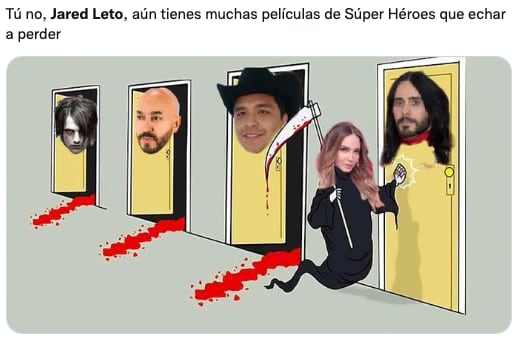 memes de Jared Leto y Belinda