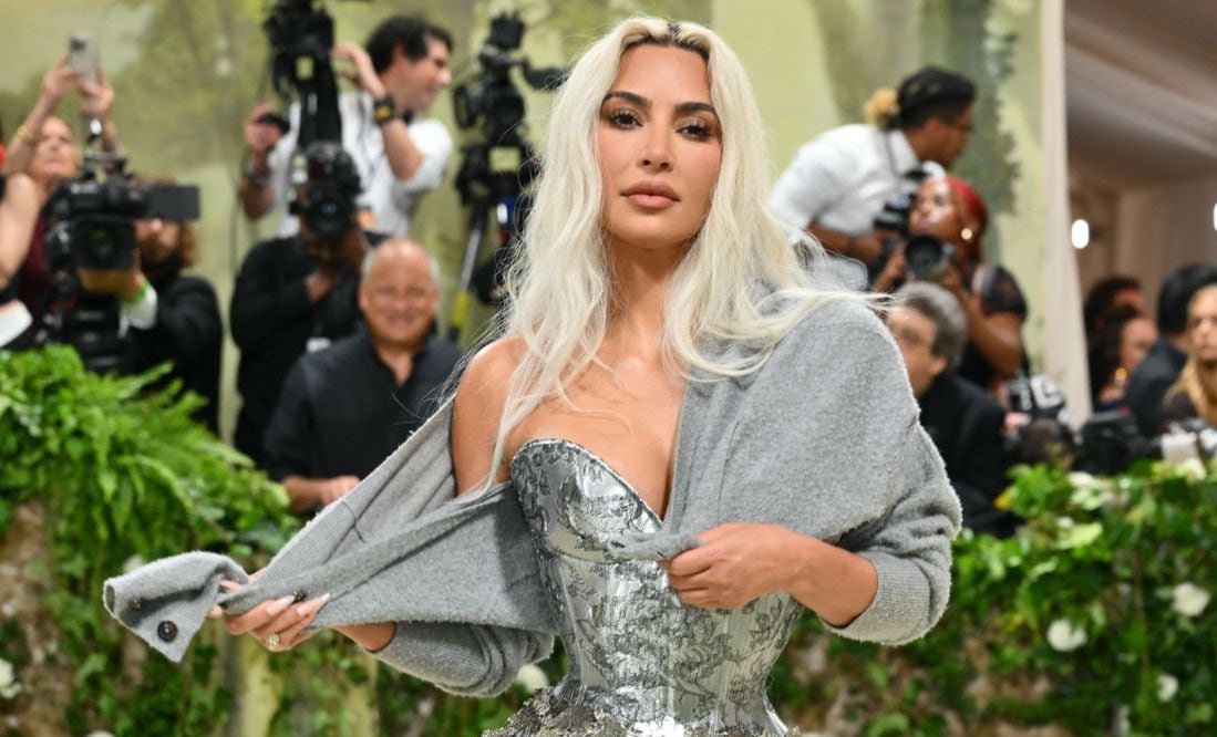 Kim Kardashian en la Met Gala 2024