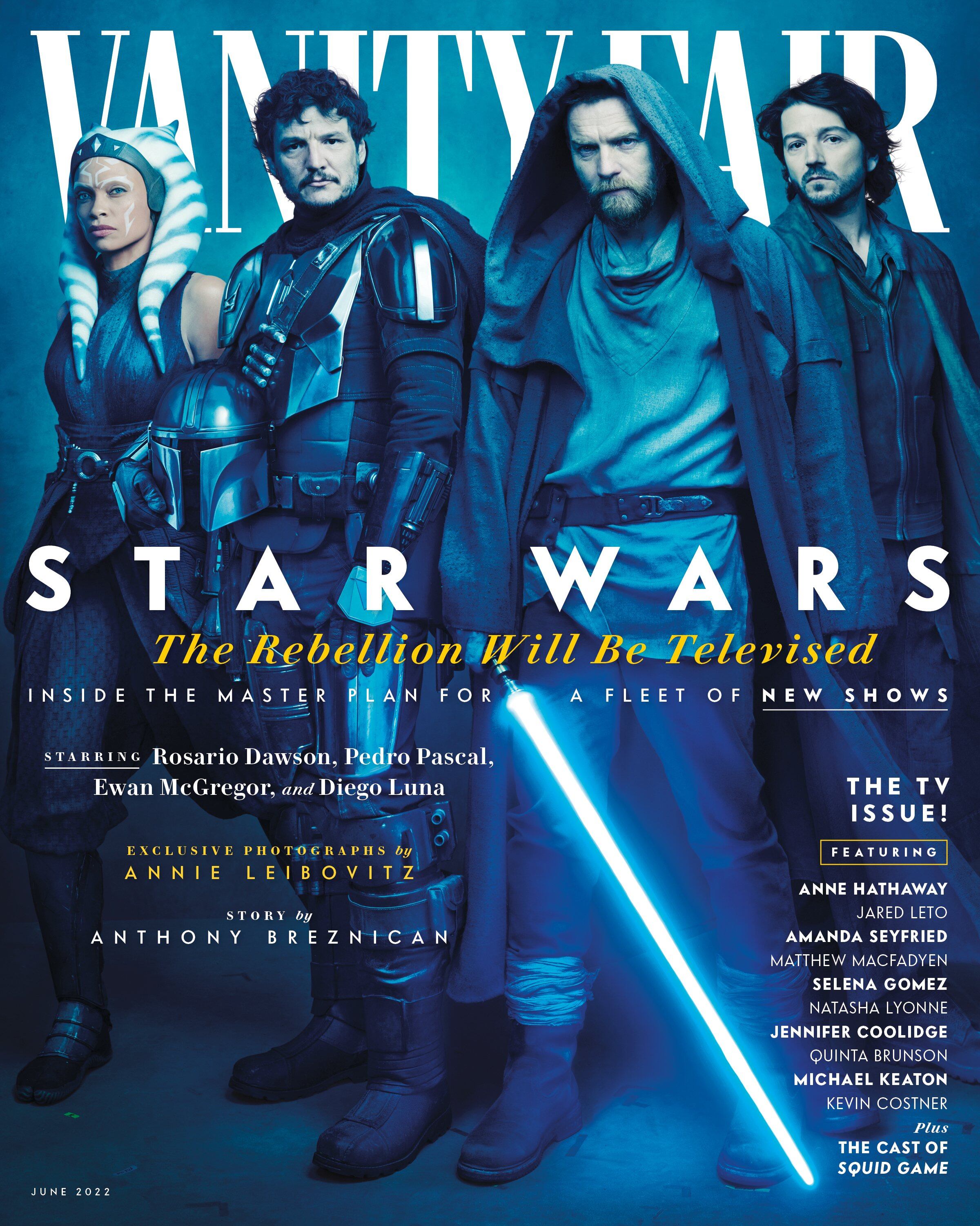 Portada de Vanity Fair con Diego Luna, Pedro Pascal, Rosario Dawson e Ewan McGregor