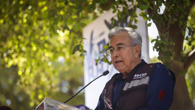 Rubén Rocha Moya en Guasave