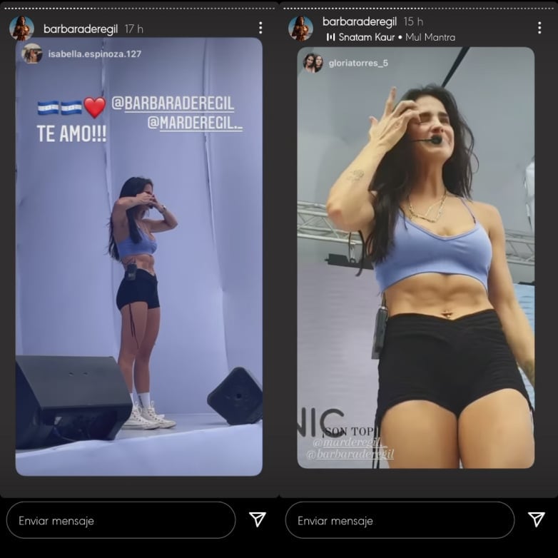 Bárbara de Regil llora en show de Honduras.