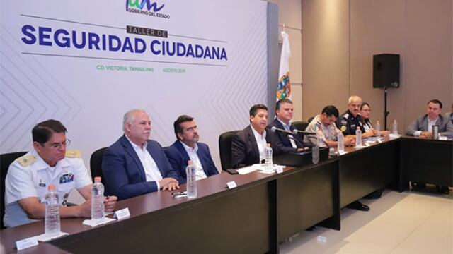 El Gobernador Francisco García Cabeza de Vaca clausuró los trabajos del Taller de Seguridad Ciudadana.