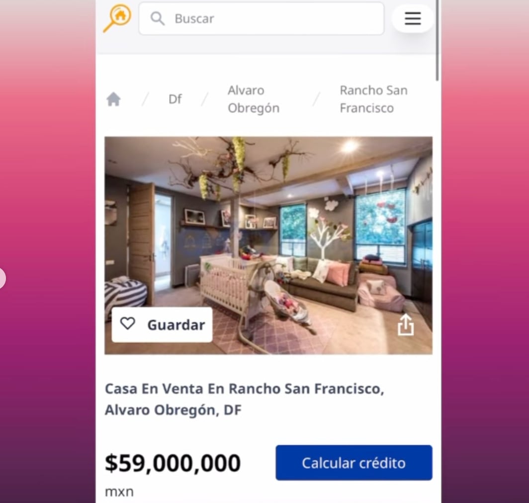 Inés Gómez Mont puso a la venta su mansión