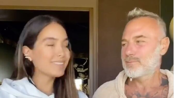 Gianluca Vacchi y su novia parodian a Eugenio Derbez