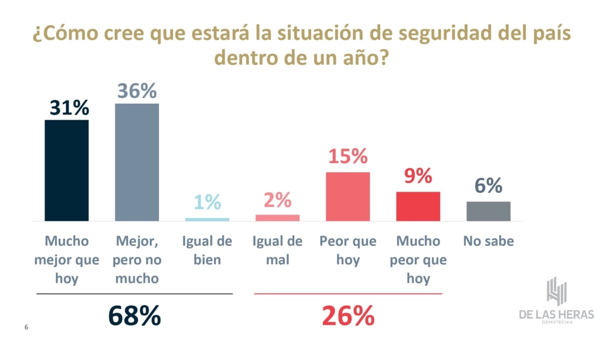 Encuesta De las Heras sobre seguridad