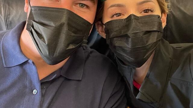 Samuel García y Mariana Rodríguez