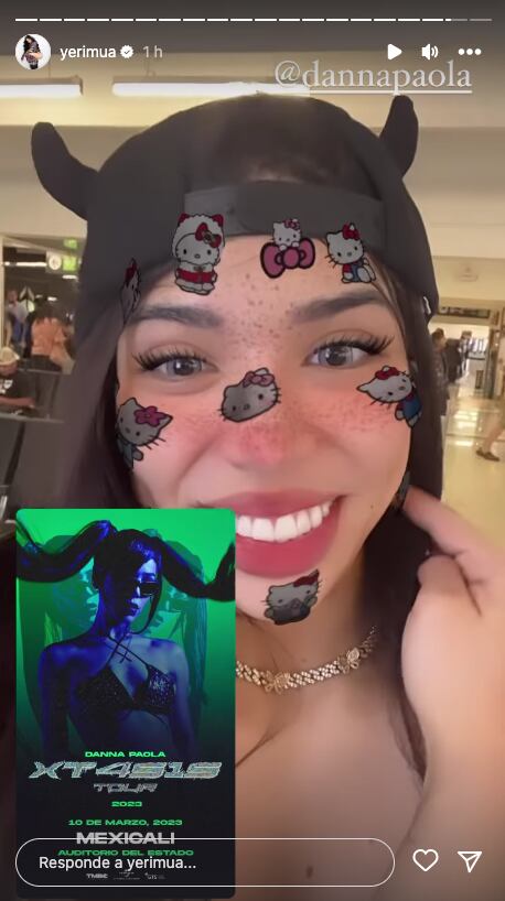 Yeri Mua asistirá como invitada especial a concierto de Danna Paola