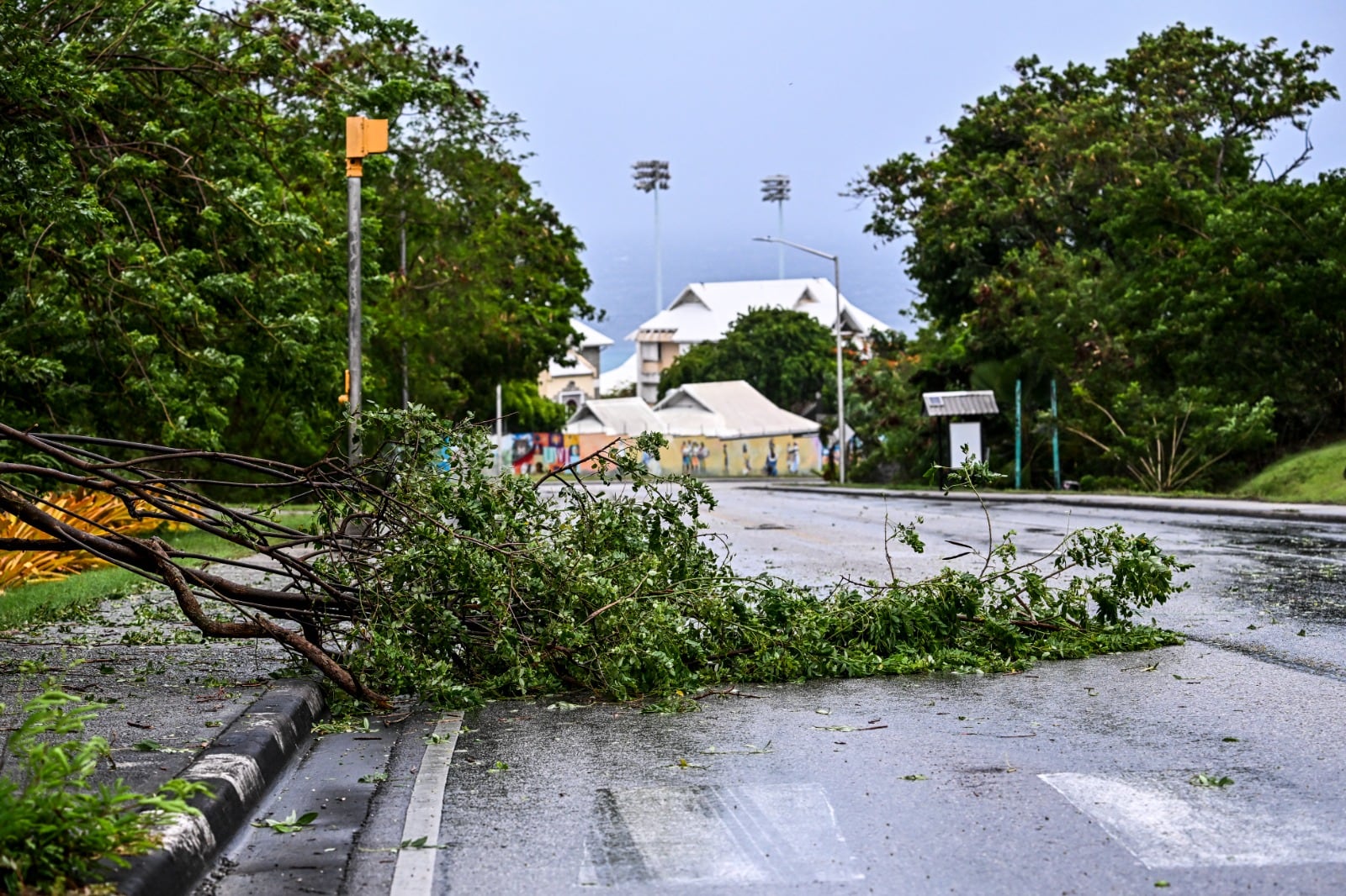 Se preparan ante el ingreso del huracán Beryl en Barbados