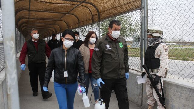 Puente fronterizo en Ciudad Juárez , Chihuahua