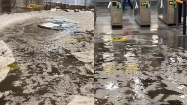 ¿Qué pasó en la Línea 2 del Metro? Lluvia en CDMX genera inundación en estación Cuatro Caminos