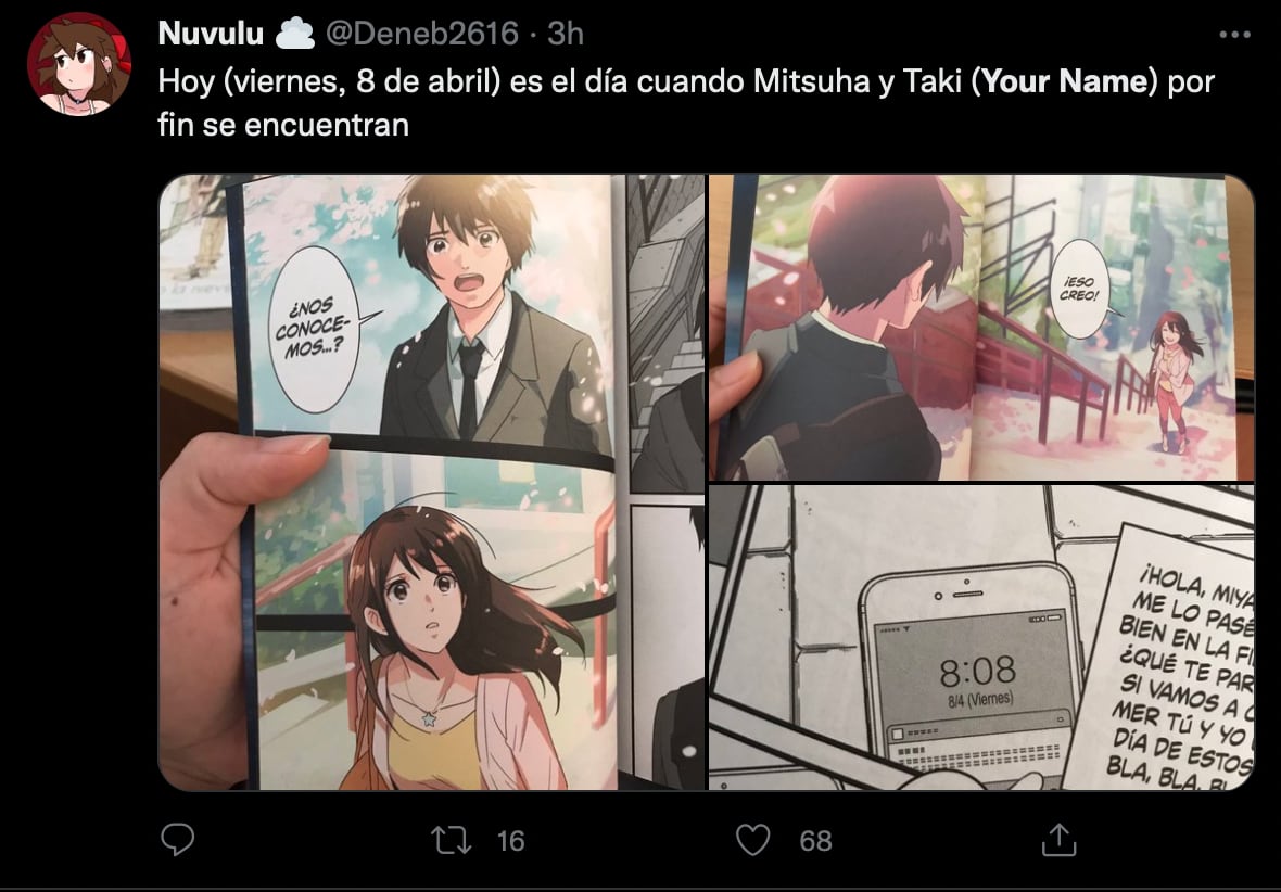 "Your Name": Hoy es el día de una fecha especial en la película de anime