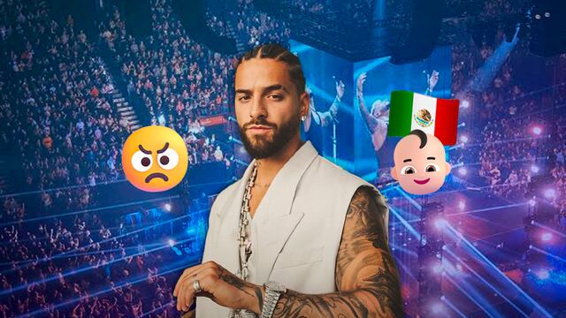 Maluma regaña a fan en Ciudad de México por llevar a bebé a su concierto