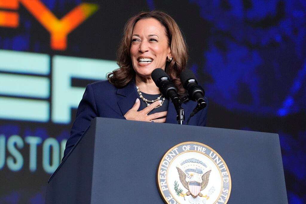 Kamala Harris, candidata demócrata a la presidencia de Estado Unidos